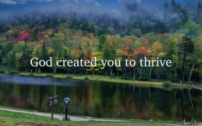 God Created You to Thrive