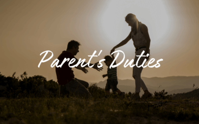 Parents’ Duties