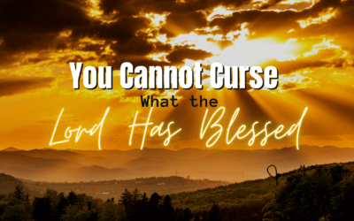 Day 7: You Cannot Curse What the Lord Has Blessed