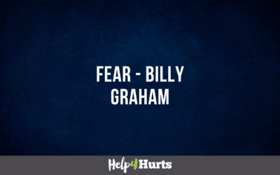 Fear – Billy Graham